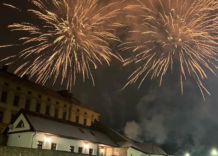Dom Na Hradbách Casa de Férias